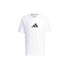 T Shirts Men's White Crew Neck Moderate Straight Fit GQ8305