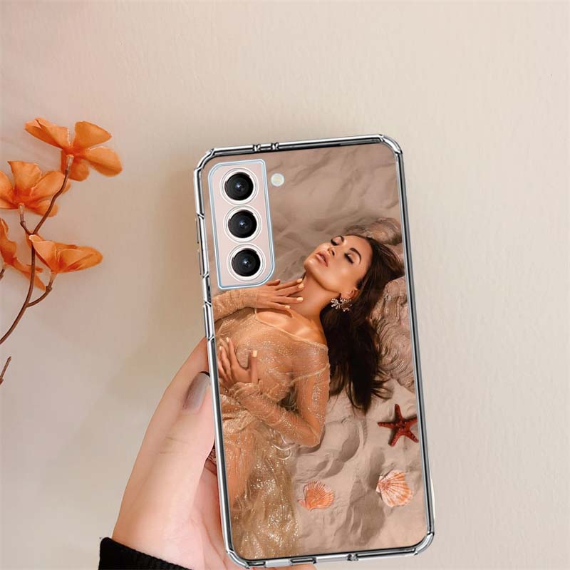 L-Loreen Is It Love Clear Phone Cases for Samsung S26 Ultra Galaxy S25 Edge S24 S23 FE S21 Plus S20 S22 S10 Cover Patterned Comp