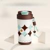 High-value Thermal Insulation Coffee Cup Ceramic Liner Cup New Portable Going Out Thermos Cup Office Water Cup