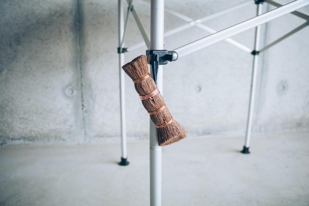 RODGERS Growing Tools Scrubbing Palm Scrubbing Brush BBQ Outdoor Iron Plate Net Camping Gear Frying Pan Iron Pot Cleaning Burnt Food [curb Brush]