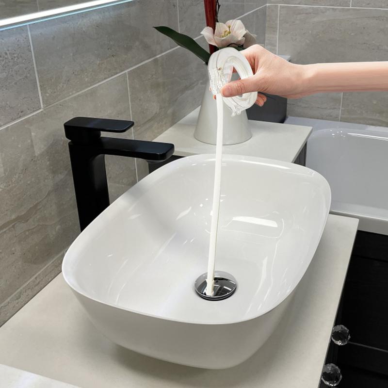 Kitchen Sink Pipe Drain Cleaner Tools Bathroom Floor Hair Cleaner Sewer Filter Bathtub Cleaning Hook Tool Sewer Clog Long