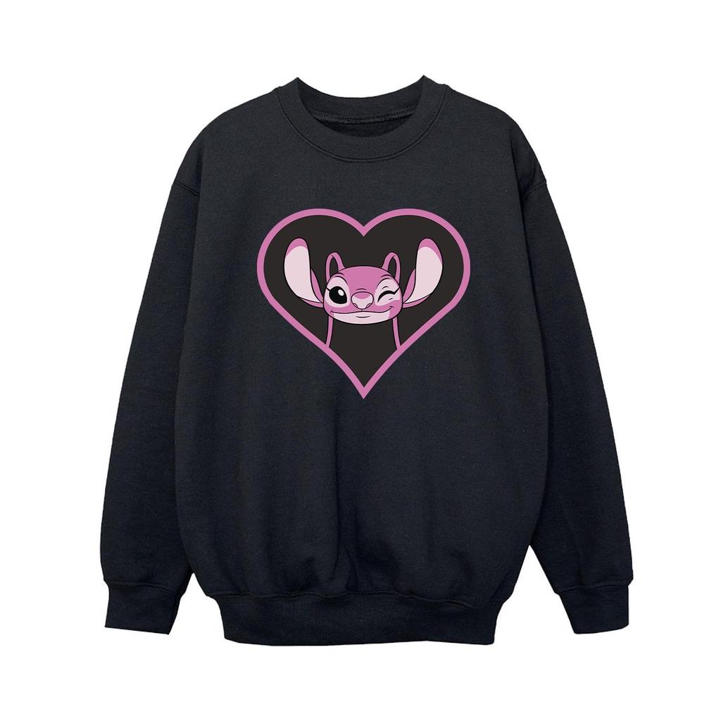 Lilo & Stitch Boys Angel Heart Sweatshirt