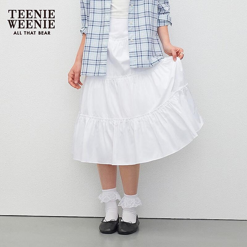 Teenie Weenie Sweet Lace Tiered A-Line Skirt