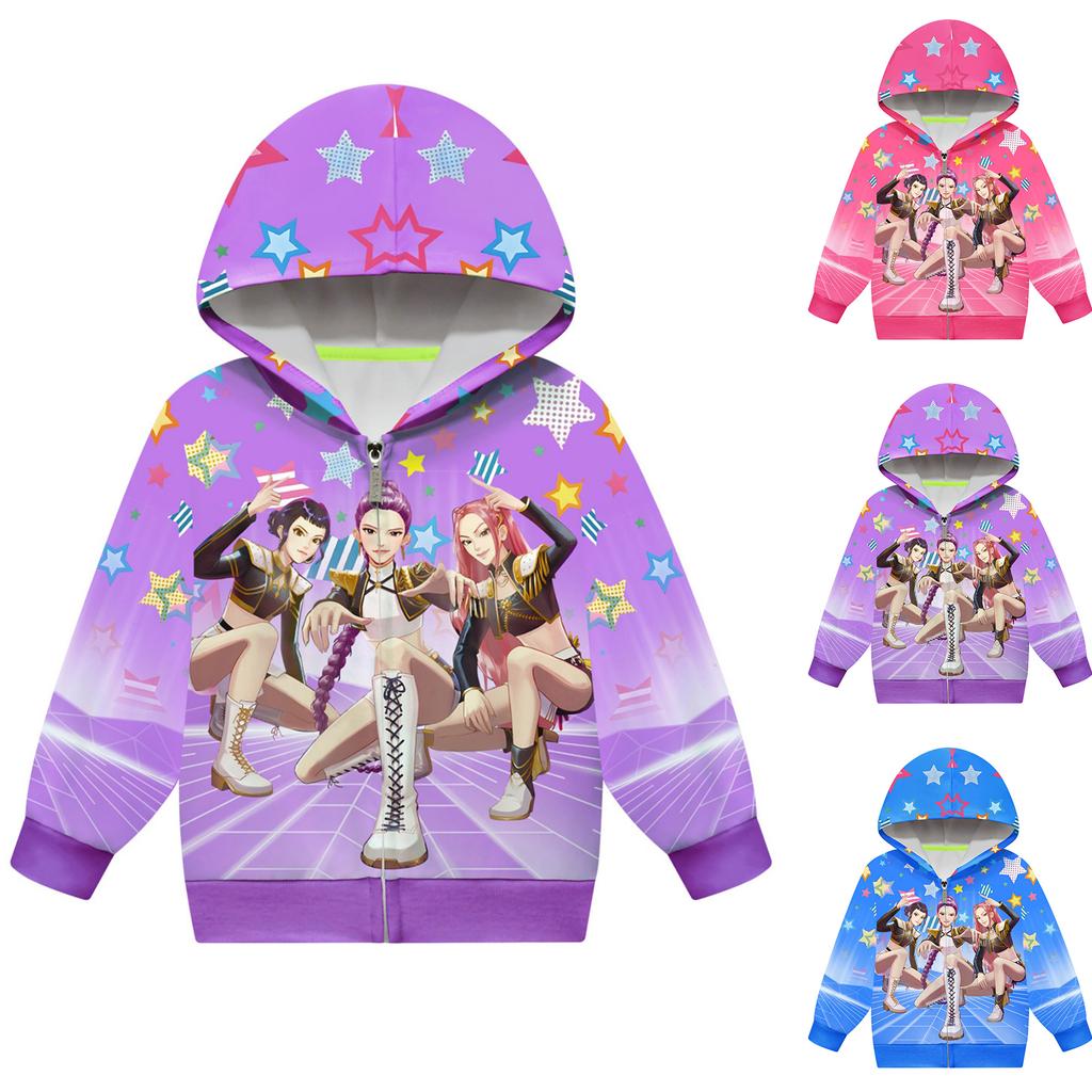 Dětské volné mikiny s dlouhým rukávem, halenka, ležérní móda, jednobarevný pulovr s kapucí, top s kapsou