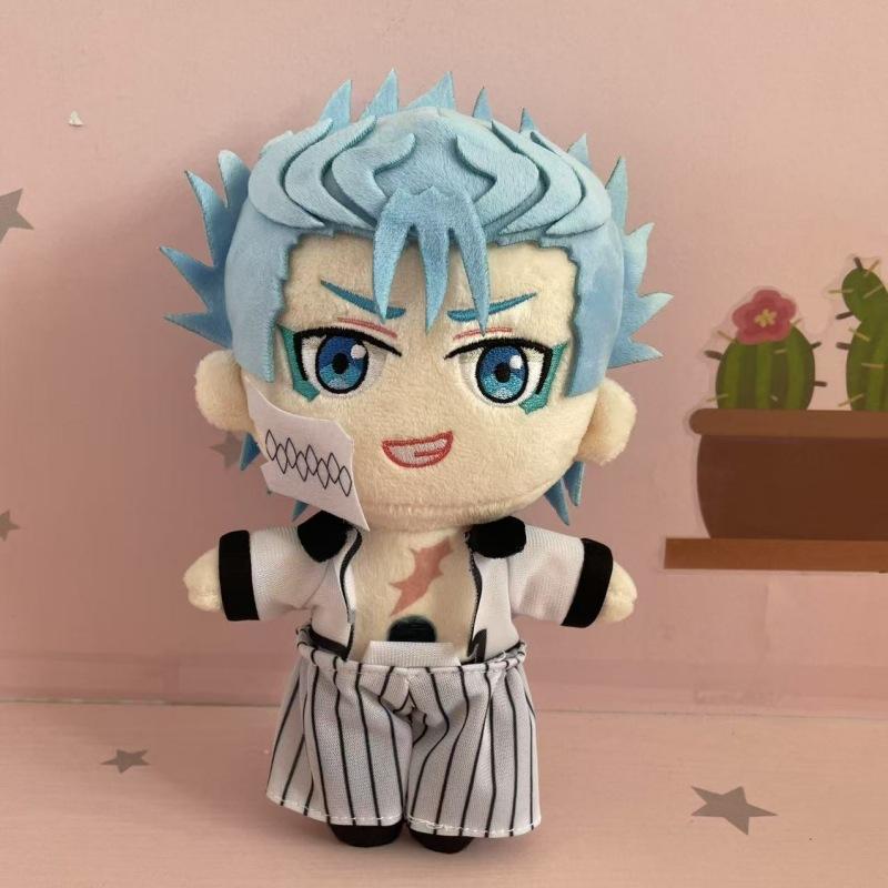 Nieuw Anime 'Bleach' 20cm Karakter Pluche Speelgoed Schattige Zachte Knuffel Geschikt voor Verjaardags- en Kerstcadeaus voor Kinderen Anime Fan Verzamelaar Figuurtje 20cm gray