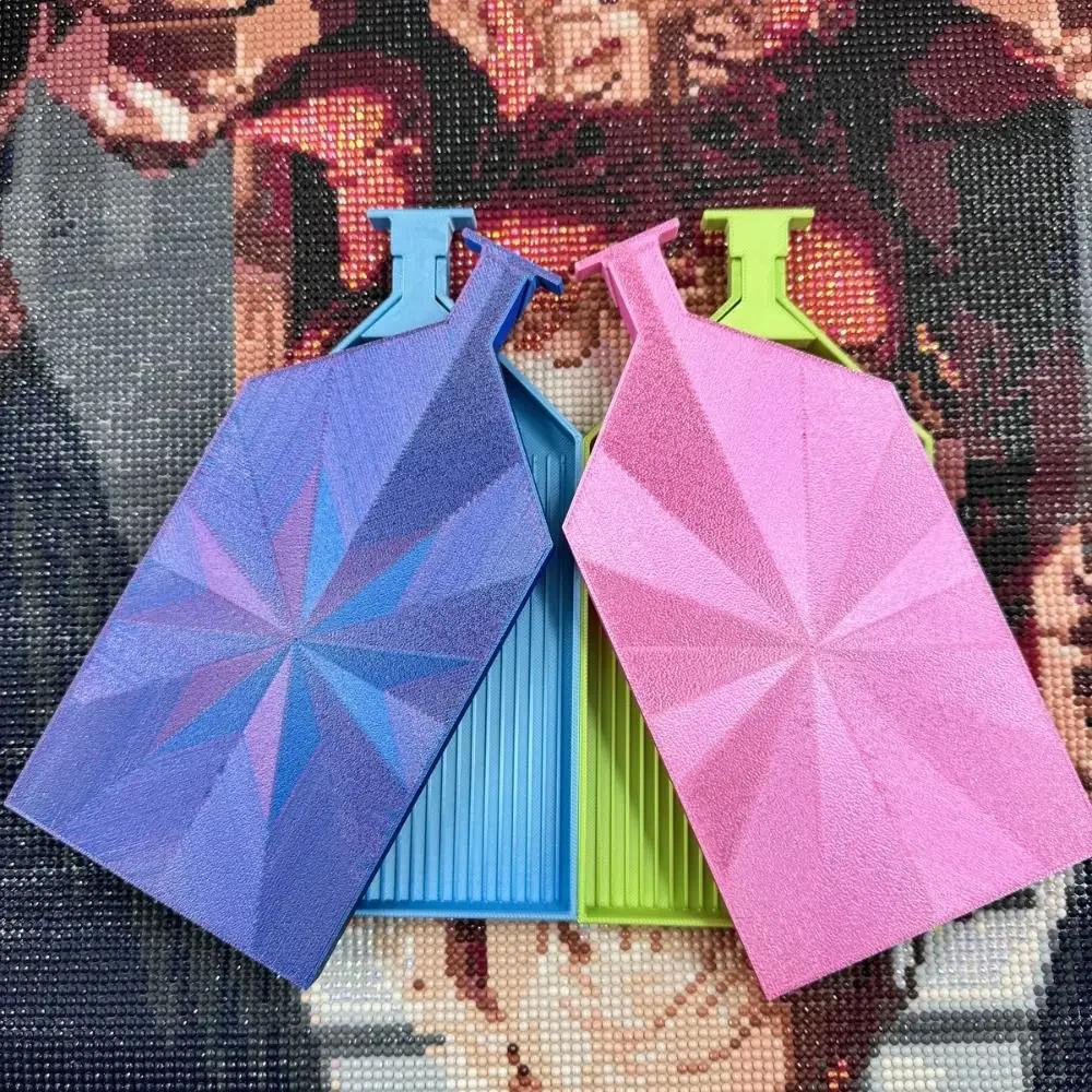 DIY Craft Large Diamond Painting Tray Large Capacity Beading Plates Beads Sorting Storage Tray Embroidery Plastic