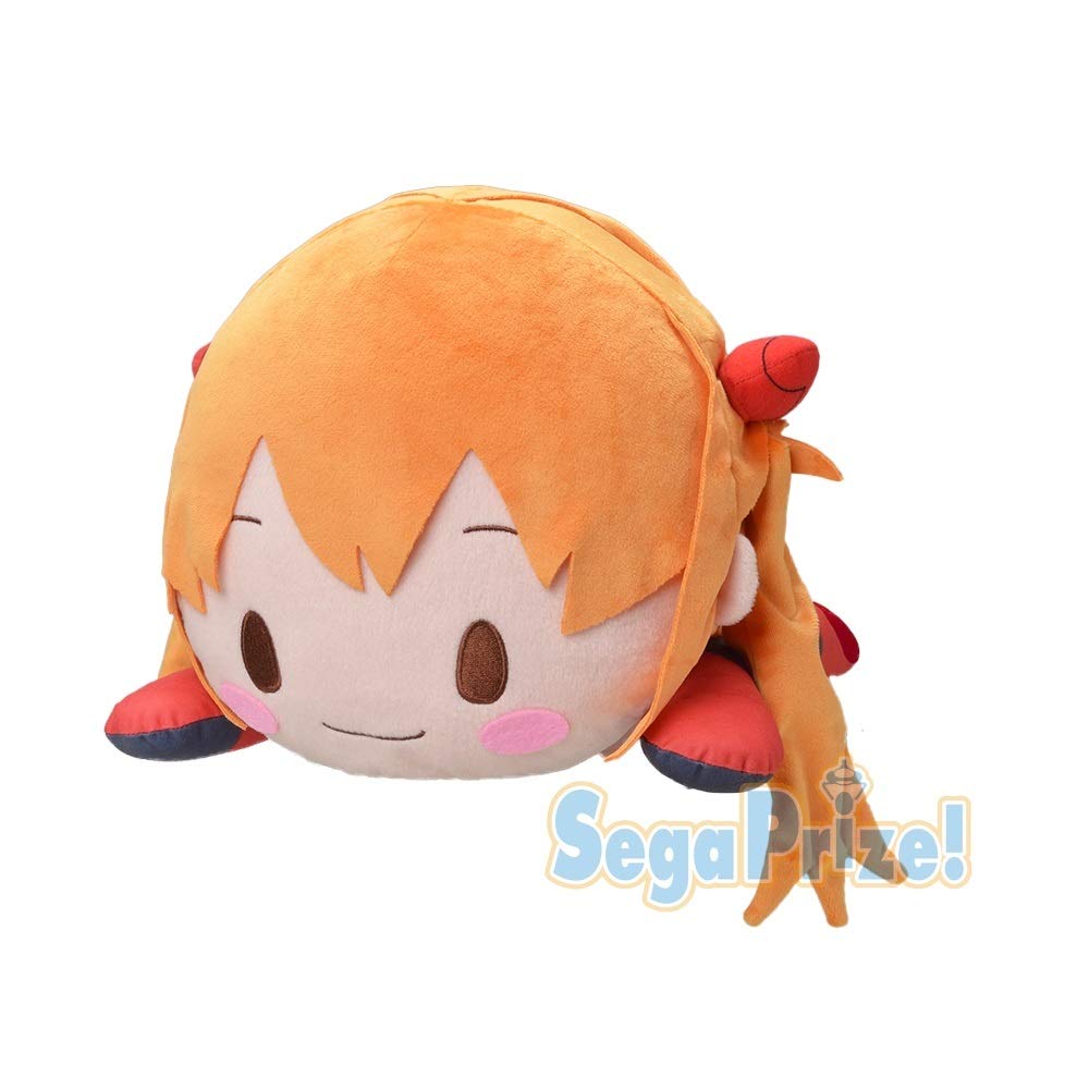 

Period Evangelion Series Mega Jumbo Lying Down Plush Toy Asuka Plugsuit March 8th MEJ feat.