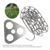 Outdoor Camping Tripod Pot Hanger Picnic Fire Stand Stainless Steel Tripod Hook Camping Supplies
