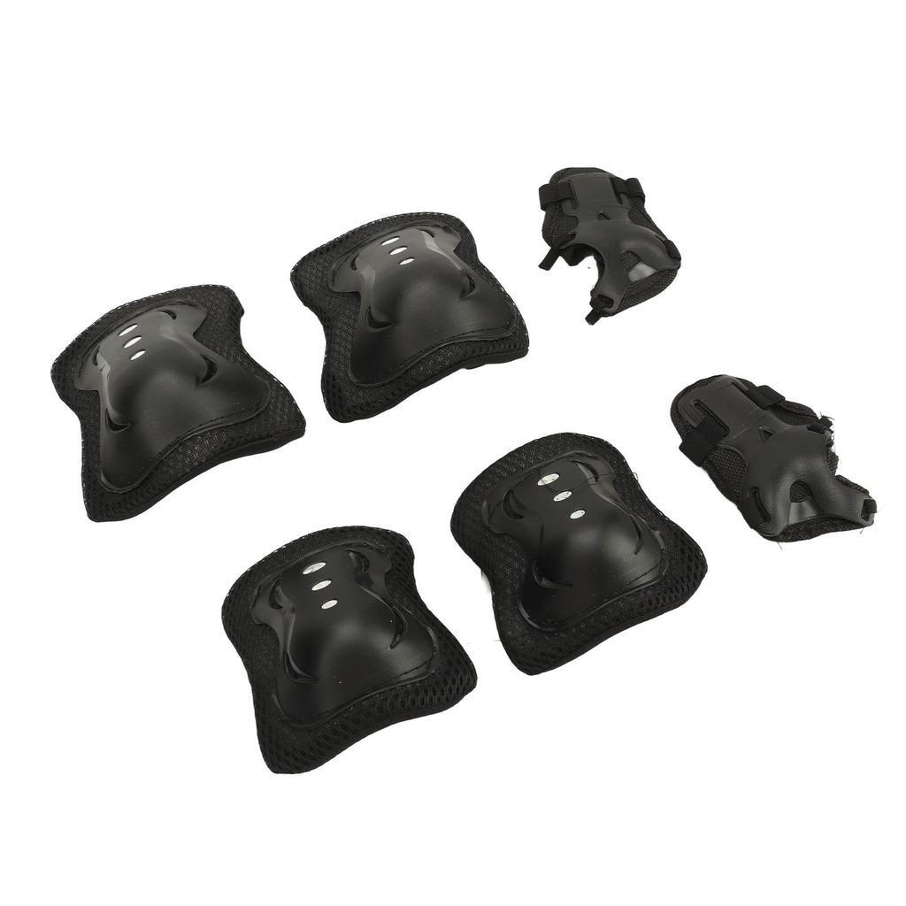 Kids Roller Skating Knee Elbow Pads Soft Sponge Breathable Cycling Protective Gear Set for