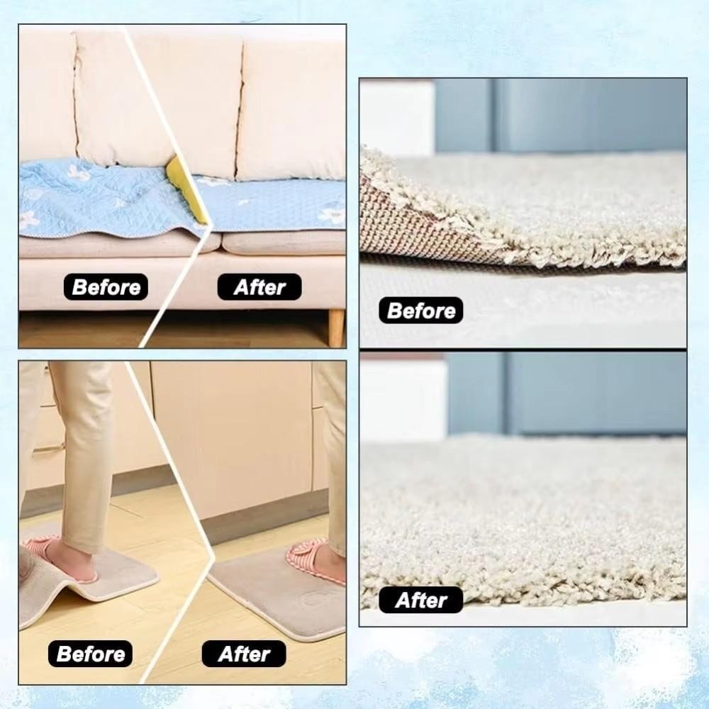 New Non-slip Carpet Stickers Reusable Anti Curling Carpet Tape Grip Stoppers Washable Carpet Patch Home Decor