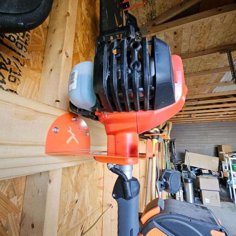 Space Saving Garden Organizers Garage Wall Mounted Tool Hanger Organizes Trimmers Mowers Blowers and Garden Equipment