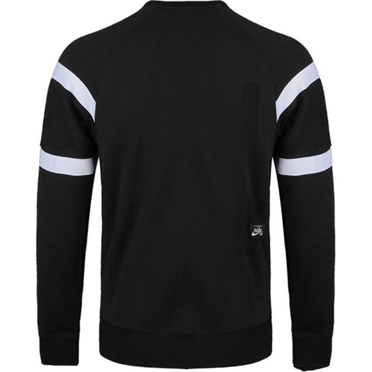 Nike Sb Everett Color Block Crewneck Sweatshirt Men Sweatshirt Black AT3417-010