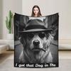 I Got That Dog In Me Poodle Dog Lover Pet Owner Warm Cozy Blanket  Pattern Travel Throw Blanket Couch Chair Bedspread Bed Cover
