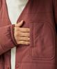 Snow Peak Flexible Insulated Cardigan Light Size for Men and Women SW-25AU001, Brown, M,