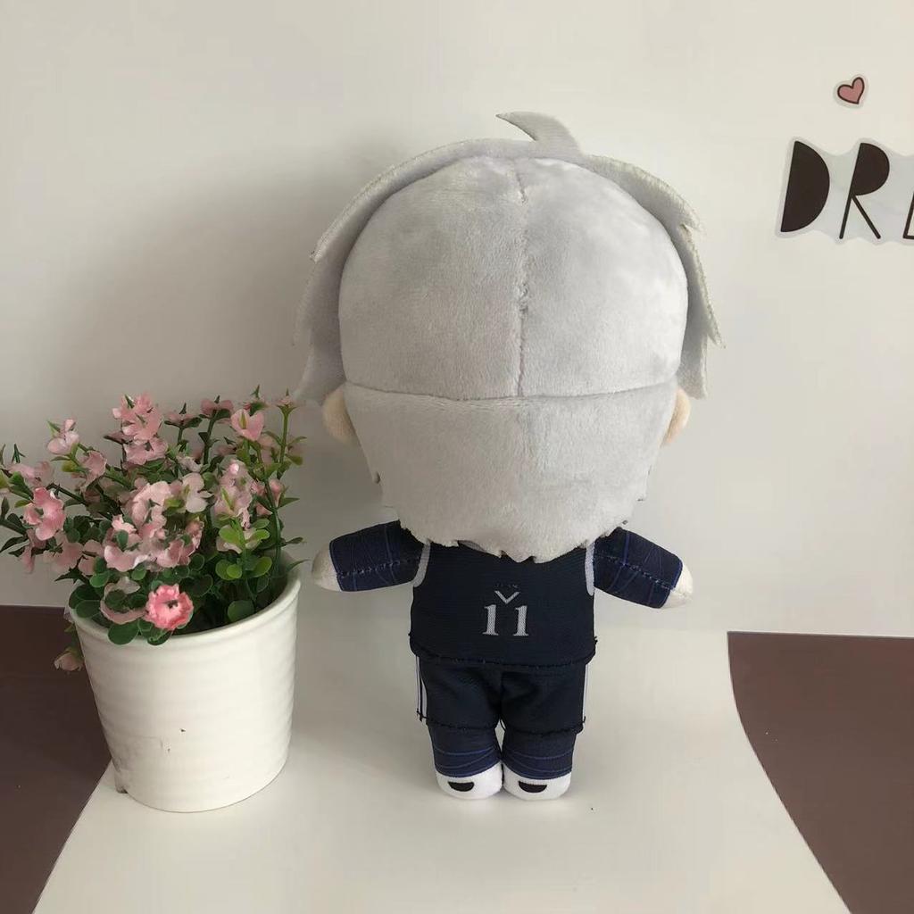 Game Blue Lock Isagi Yoichi Plush Doll Seishiro Nagi Reo Mikage Cute Soft Stuffed Pillow Kids Soft Toys Cute for Birthday
