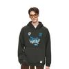 Li Ning Badfive Buchstabenprint Warmer lockerer Hoodie Herren Hoodies Dunkelgrau AWDU083-8