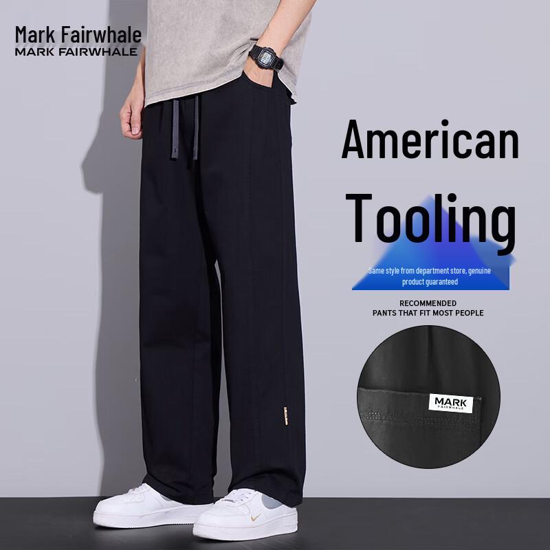 Mark Fairwhale Men's American Work Straight-Leg Cotton Pants
