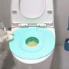 Cat Toilet Training Kit Potty Teaching Seat For Kitten Leakproof Non-Stick Cat Toilet Trainer For Apartment Bathroom House