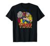 Marvel Avengers Vintage Comics Thor Mighty Hammer Throw T-Shirt