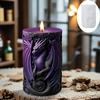Dragon-Shaped Candle Mold 3D Embossed Design with Intricate Scale Wings Reusable Silicone for Creative Candle Making 2026 Latest