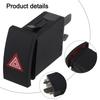 2002-2008 Button Hazard Warn Button Switch Car Parts Replacement As Shown Easy Tallation OE Part Number 3U0953235H