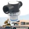 Gewinde-Inline-Wasserfilter für Wohnmobil-Tanks 1/2 Zoll Anschluss Sieb Wasserreiniger Fitting