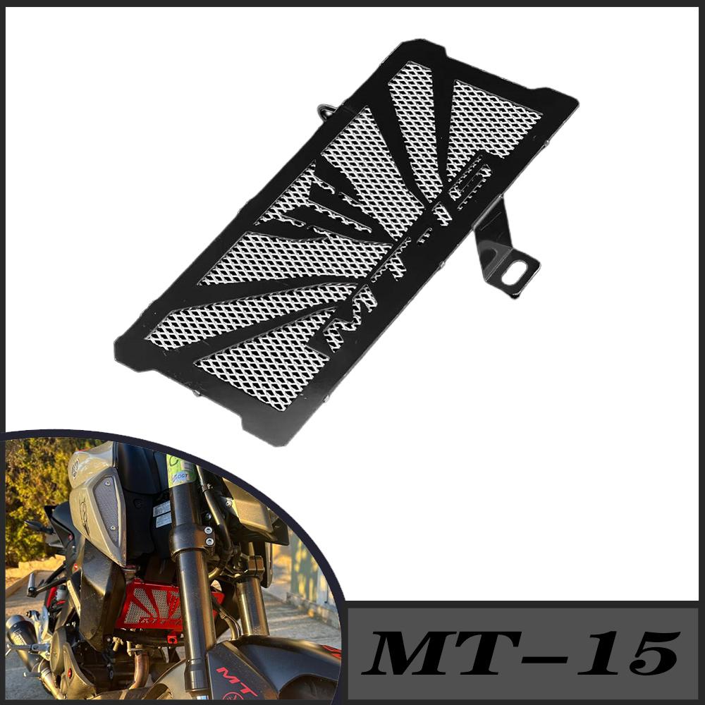For Yamaha MT-15 MT15 MT 15 M-SLAZ 150 2018-2021 Motorcycle Aluminum Radiator Cover Water Cooler Guard Grill Protector B
