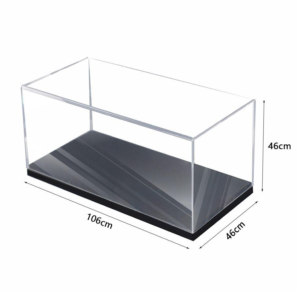 Practical 1/64 Diecast Model Car Display Box Transparent Acrylic Storage Box DIY Dustproof Display Rack Toy Figures