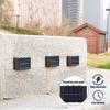LED Solar Wall Lamp Outdoor Waterproof Light Up and Down Luminous Lighting for Home Garden Yard Fence Decoration Sunlight Light