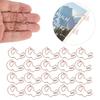 20Pcs Paper Clip  Gold Rabbit Shape Animal SpecialShaped Office Document Cute Pin