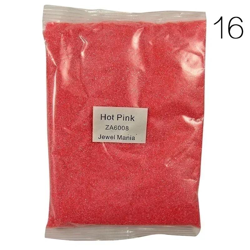 20 Farben Nagellack-Glitzer Erhältlich in Buntem Glitzer Nail Art Zubehör Puder 100G Abgepackt Malerei Dekoratives Puder