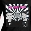 PET SHOP BOYS חולצת טי טישרט טישרט טי שירט רטרו סגנון שנות ה-80 חולצת להקה יוניסקס