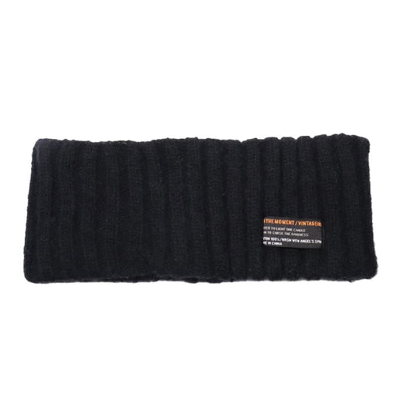 

LOOKING4U На Момент Винтажная Надпись Этикетка Повязка для Волос Черная BLACK