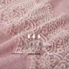 Demana French Lace V-Neck Slub Knit Top