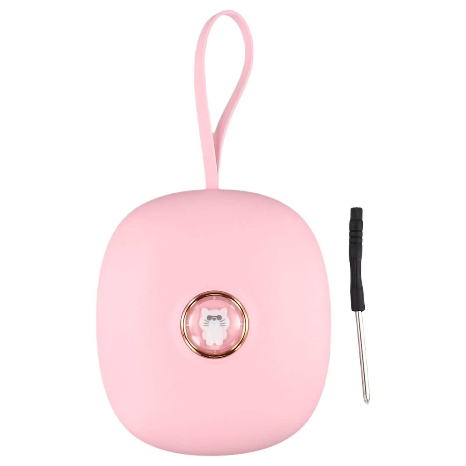 

225 г/7,94 унции будильник, мигающий индикатор из АБС-пластика розовый