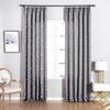 1PC Roman Modern 20% + Semi-Blackout Curtain haftowane Dream Star zasłony kuchnia okno sypialni zasłony 1 sztuk Lozujoju Home Decor