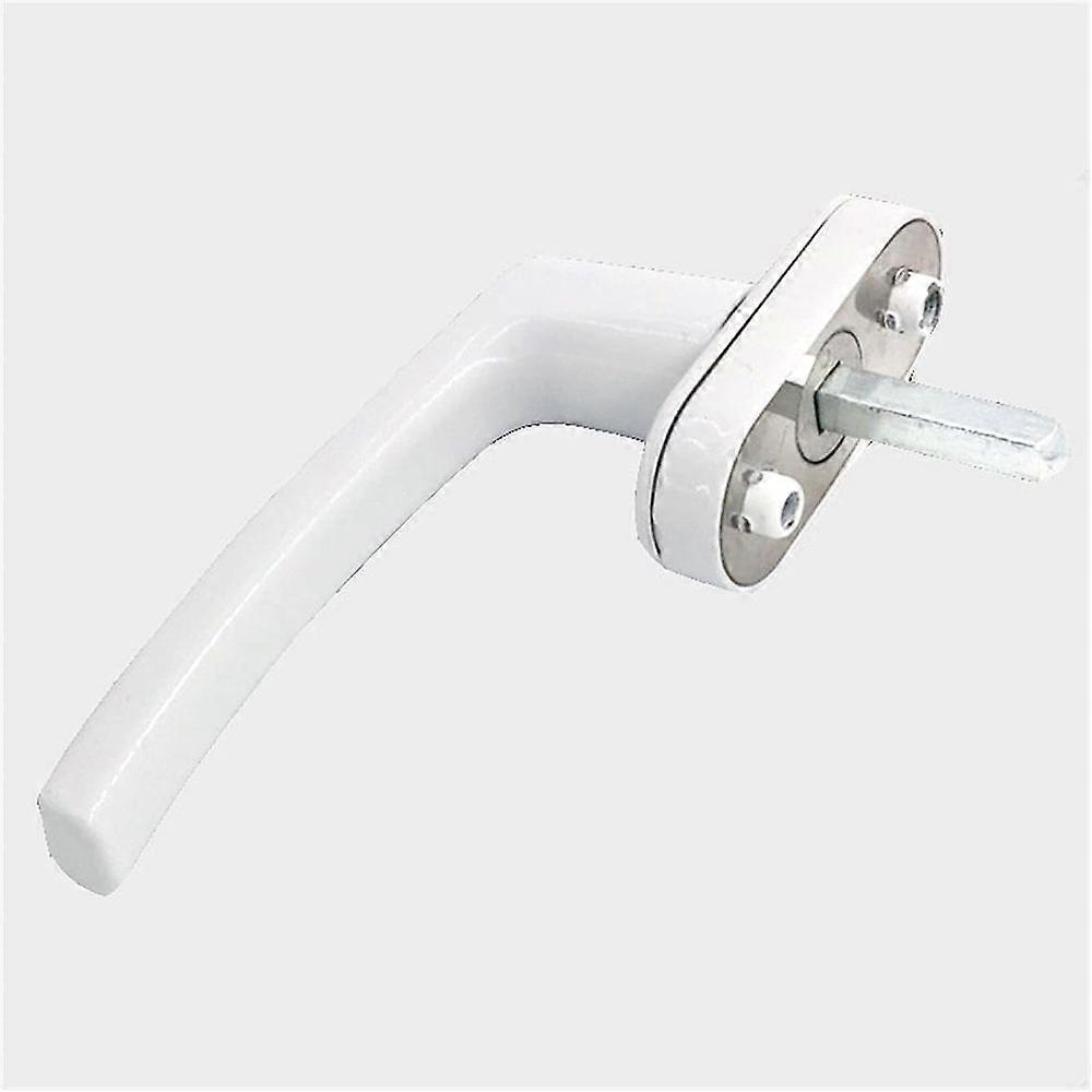 White Window Handle, 2 Pieces Universal Window Handle, Aluminum Window Handle Fits Left And Right