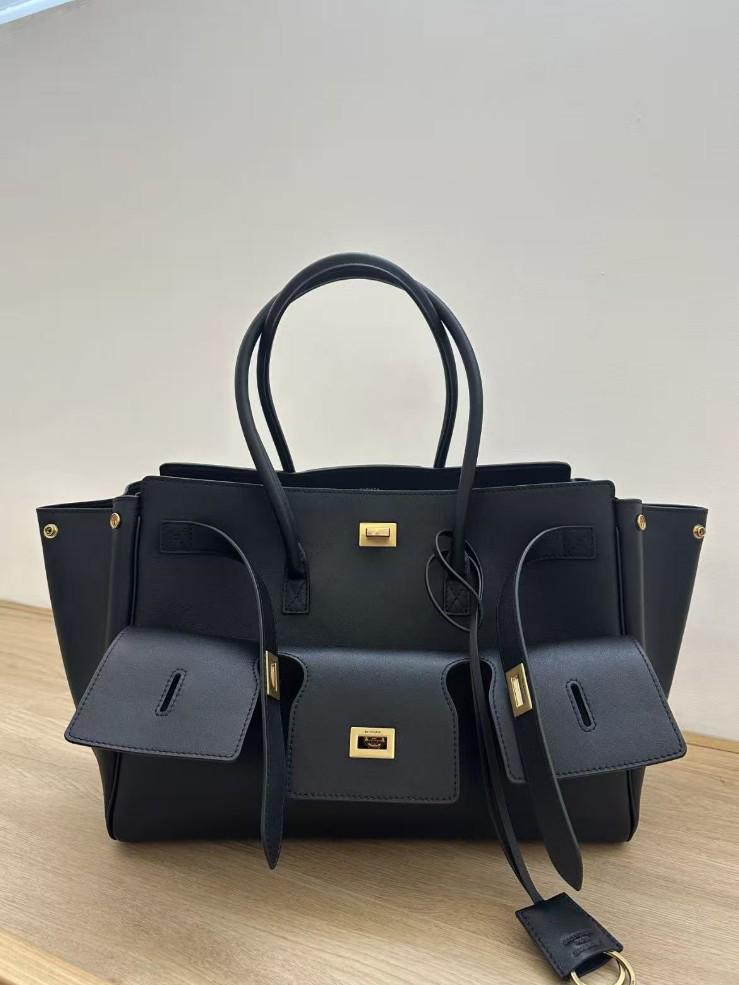 Brand New Bel Air Cowhide Tote Bag: Large Capacity Shoulder & Handbag, Unisex Casual Style