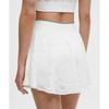 Lullulemon Paisley Mesh High-Rise Tennis Skirt Wht Wht Ivyg