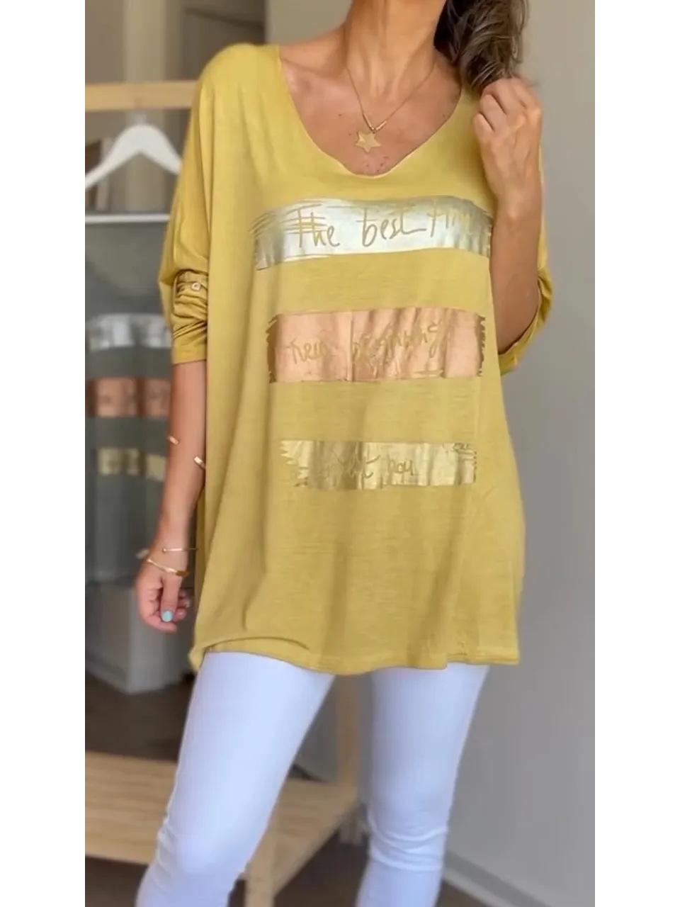 

2026 Spring New European & American Women s Street Fashion V-neck Top S