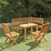 Day and Night - Day and Night Garden Bistro Set 4 Pieces Solid Acacia Wood