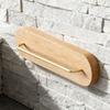 Coffee Filter Storage Strong Adhesive Wall Paper Dispenser Rack Cone Coffee Filter Wall Organizer For Bar Shops Kitchens