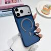 iPhone 18 Pro Max Starry Crystal Clear Magnetic Case with Rhinestone Lens