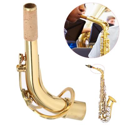 Brass Saxophone Neck Tube 2.45cm/0.96in Port Diameter Alto Saxophone  For Alto Saxophones Use