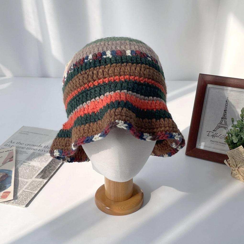 Women's and Men's Daily Color Block Bucket Hat