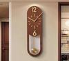 Wall Clock Chinese Antique Living Room New High-end Chinese Retro Art Creative Clock Wall Hanging Home Decoration