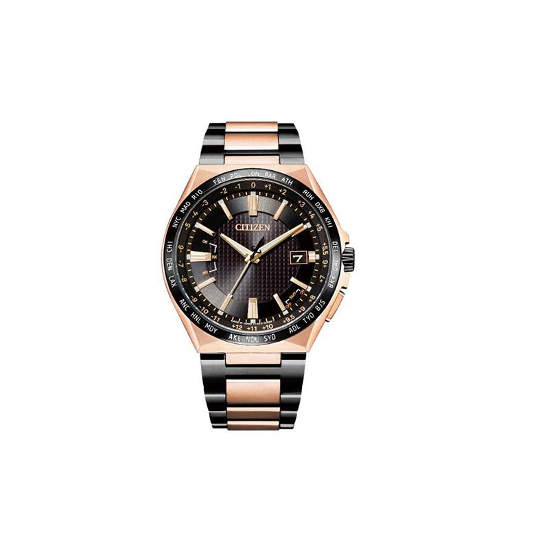 

CITIZEN Eco-Drive Series Leisure Business Eco-Drive Multi-station Radio Wave Optical Quartz Men s Watch Black Dial CB0215-77E чорний