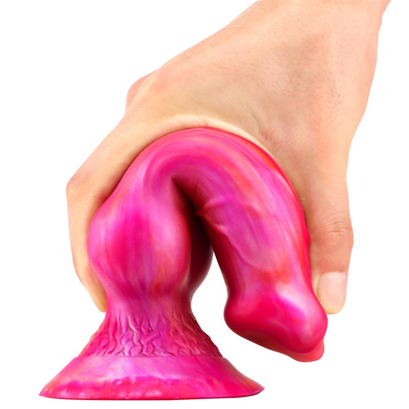 Female Small Shaped Anal Plug Penis Simulation Animal Penis Masturbation Device Adult Products