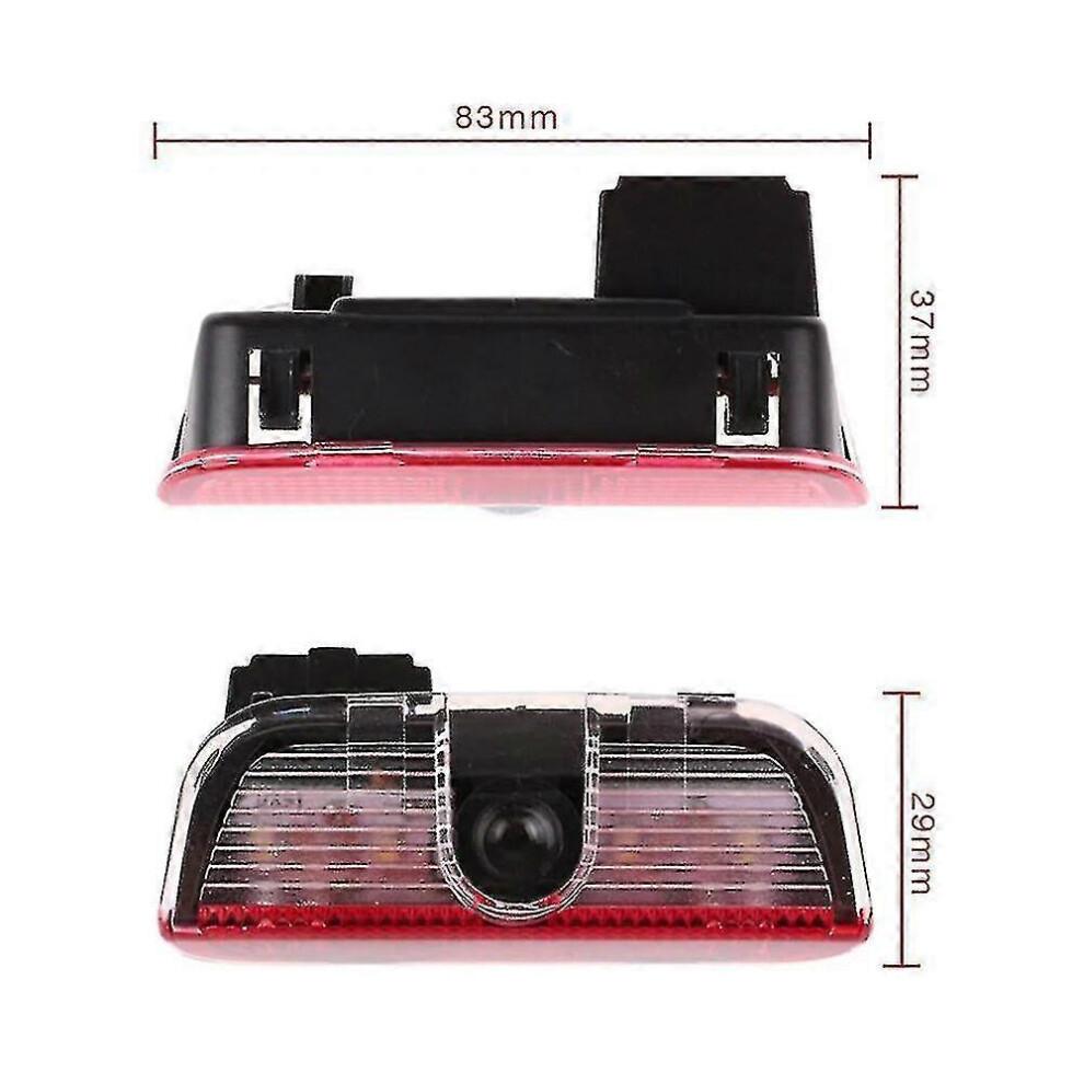 2 stuks Welkom Logo Laser Autodeur Licht Projector Lamp Led Instapverlichting Voor Skoda Superb 2009-2018 Mk2 Mk3 Superb Accessoires