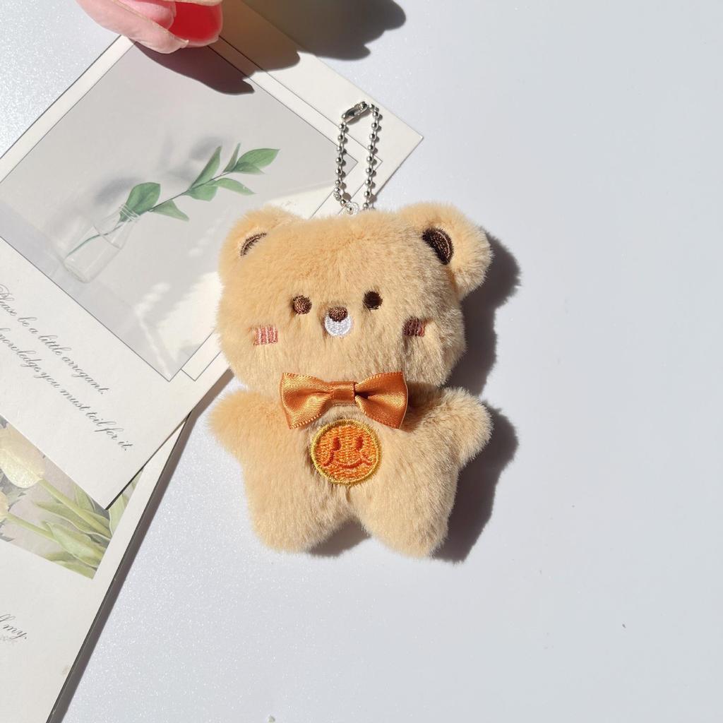 Cute Plush Doll Keychain: Versatile Bag Charm & Gift for Girls and Friends